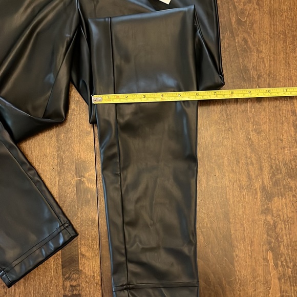 INC Faux Leather Leggings - Picture 4 of 7